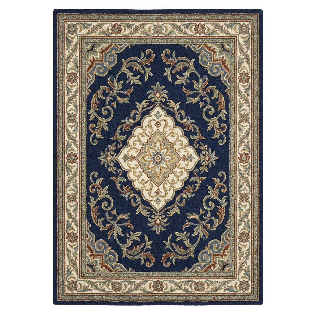 Persian Blue Medallion - 白底图
