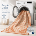 Aria Coral - Washable Feature