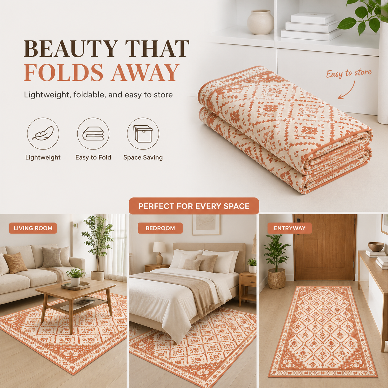 Aria Coral - Foldable Feature