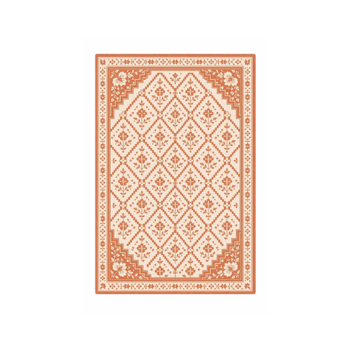 Aria Coral - White Background