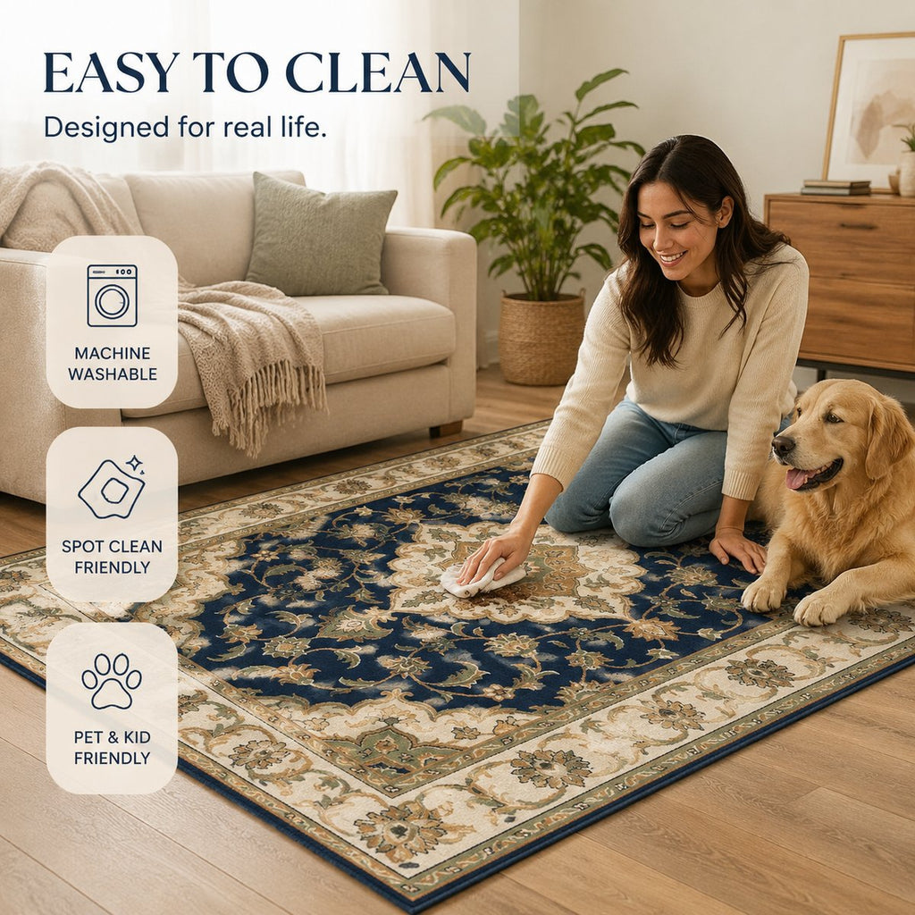Royal Medallion Custom - Easy to Clean Everyday Use
