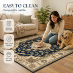 Royal Medallion Custom - Easy to Clean Everyday Use